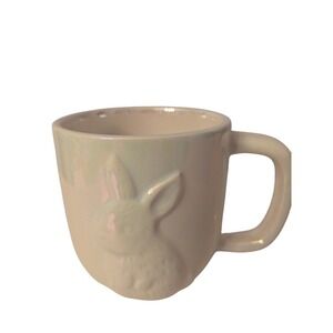 Iridescent Bunny‎ Mug Easter Ceramic Coffee Tea Cup